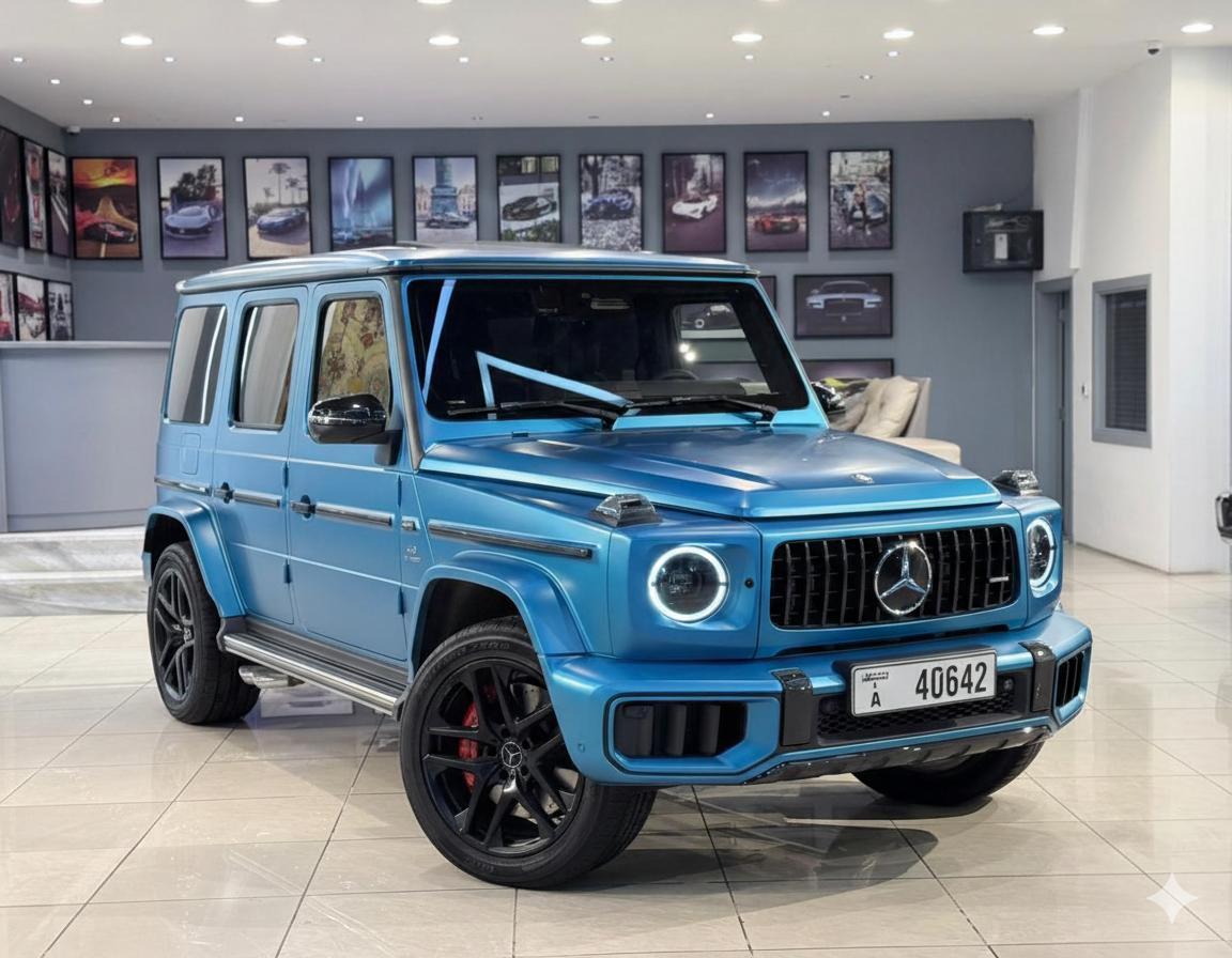 Mercedes G63 Blue